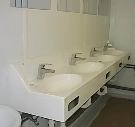 Industrial Wash Trough